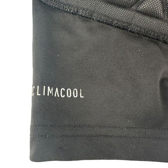 Adidas Padded Compression Football Shorts Youth Boys Size M Black Climacool Gear - Picture 2 of 7